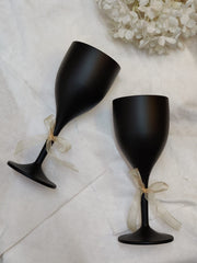 Unbreakable wine glass - Black Lush