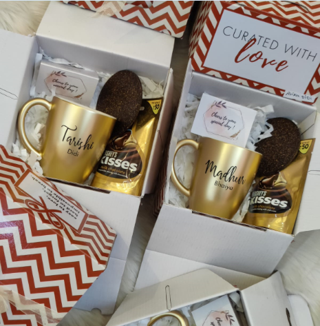 Rakshabandhan Personalized Coffee Mug Goodies box - 3